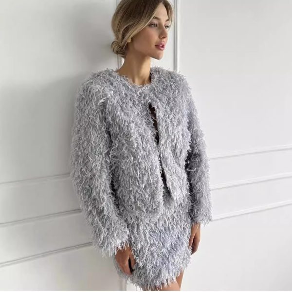 Style Cross-border Versatile Korean Version Elegant Jacket Top Skirt - Image 6