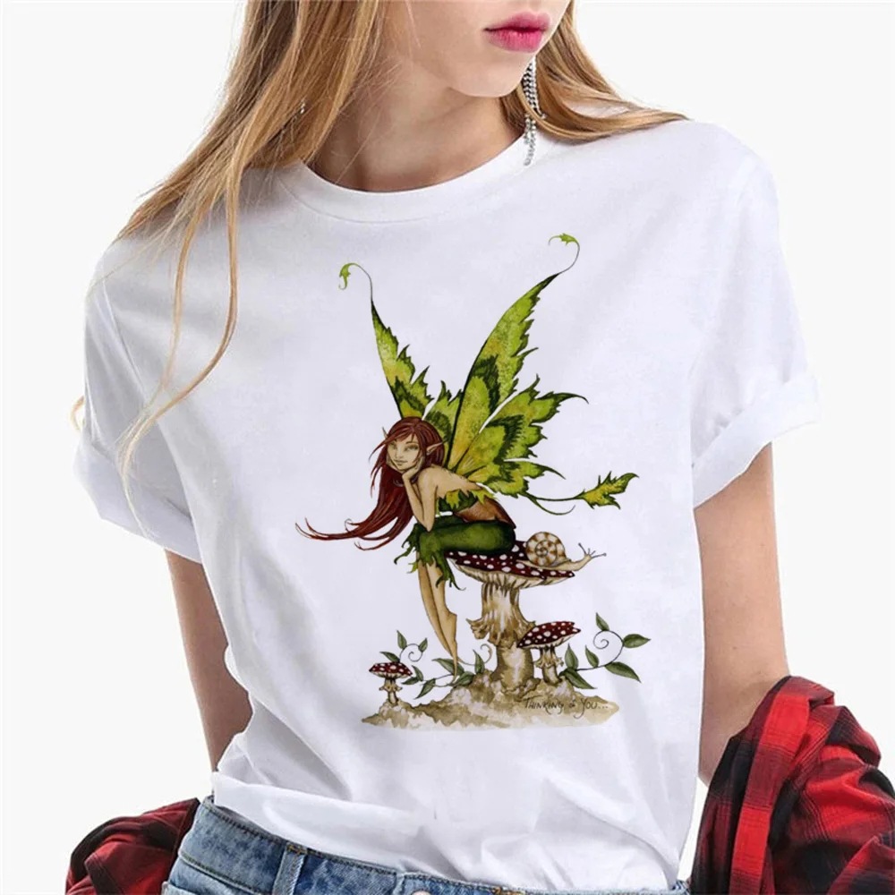 Women's T-shirts Graphic Designer T-shirts Girls Harajuku Cl - Image 11